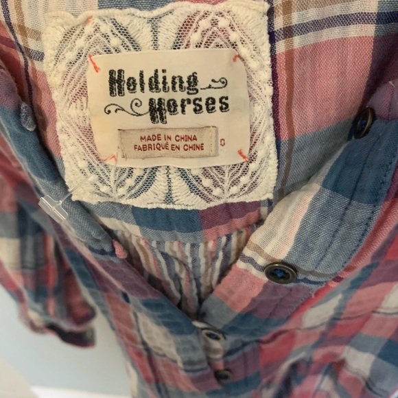 Plaid tunic - Picture 2 of 3